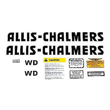 Aftermarket Mylar Decal Set 226503